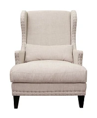 купить красивое Мягкое полукресло с подлокотниками Agon Beige