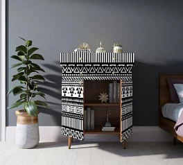 красивый Комод "Berber" большой принт 19 арт BB12/Print_19 на заказ