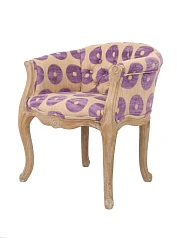 Низкое кресло Kandy Purple в интерьере