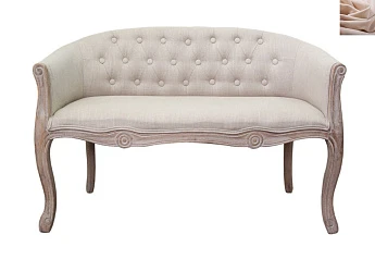 стильный Дизайнерский двухместный диван Kandy Double Mocca цвет бежевый на заказ