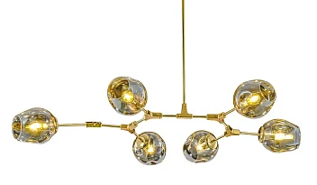 купить стильные Люстра Branching 6 Gold в интернет-магазине