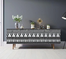 купить Комод "Berber" удлиненный принт 19 арт BB11/Print_19