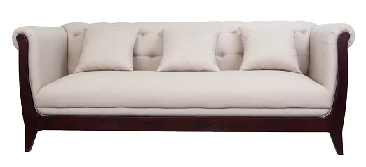 красивый Классический диван Delvin красный на заказ