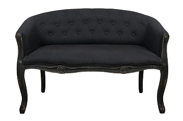 Двухместный дизайнерский диван Kandy Double Black Old в интернет-магазине