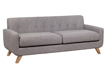 Диван скандинавский на ножках Uter серый на заказ в интернет-магазине