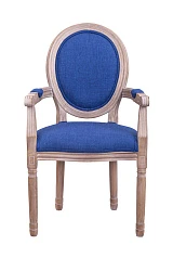 купить красивый Мягкий стул с подлокотниками Volker Arm Original Blue в интернет-магазине