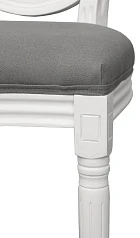 купить красивый Дизайнерский обеденный стул модерн Volker Grey and White