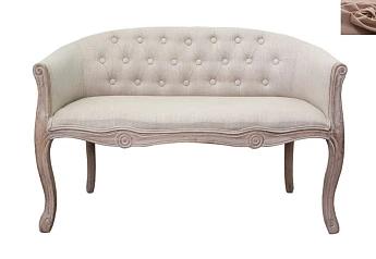 стильные Дизайнерский двухместный диван Kandy Double Mocca цвет коричневый