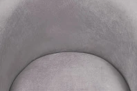 заказать Мягкое кресло Benee Grey на черных ножках