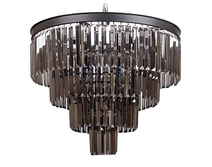 красивые Люстра Odeon 4 Rings Smoke в интернет-магазине