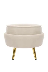 купить Пуф Pearl Adorn Beige в интернет-магазине