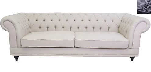 красивый Диван мягкий арт-деко Neylan темно серый в интернет-магазине