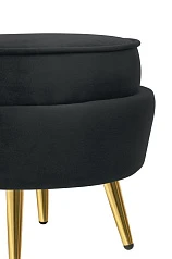 красивые Пуф Pearl Adorn Black