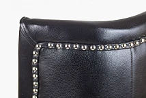 купить Кожаное кресло каминное Chester Black Leather в интернет-магазине