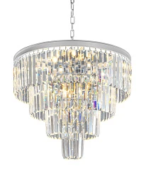 фото Люстра Odeon 4 Rings Silver