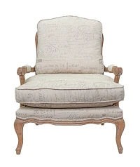 купить стильное Полукресло Niro Rattan Print