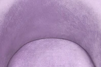 купить Мягкое кресло Benee Purple на черных ножках