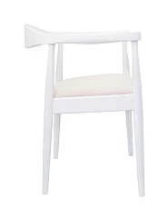 стильный Мягкий стул с подлокотниками Carlo White на заказ