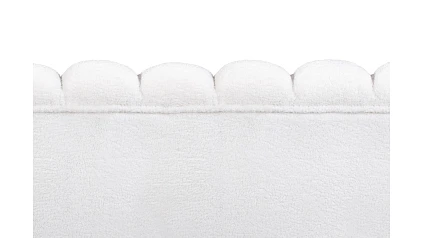 Комплект кресел и дивана ракушка Pearl Triple White Boucle в интернет-магазине