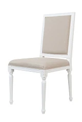 Дизайнерский обеденный стул Lotos White в интерьере