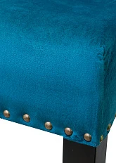 фото Дизайнерский барный стул Skipton Blue Velvet в интерьере
