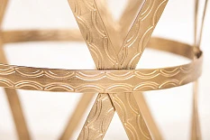 Журнальный столик круглый Parlan Gold на заказ