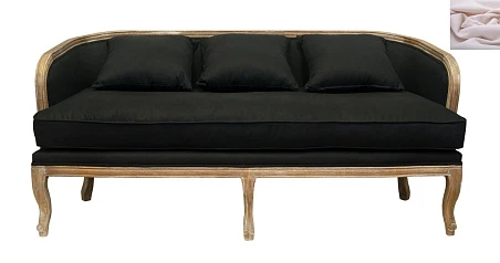 красивый Диван в стиле ретро Nora розовый в интернет-магазине