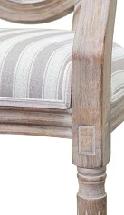 стильный Мягкий стул с подлокотниками Volker Arm Pinstripe на заказ