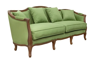 заказать Прямой диван Darcy 3 Green