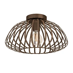 купить 901096 Потолочная люстра ESPINAL, 1х40W (E27), H220, ?385, сталь / бронзовый