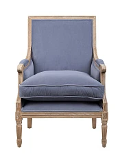 фото Классическое кресло Coolman Sky Grey в интерьере