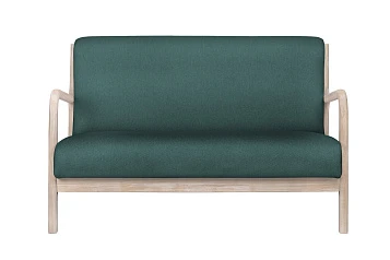 Дизайнерский двухместный диван Cody B-emerald в интерьере