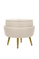 заказать Пуф Pearl Adorn Beige в интернет-магазине