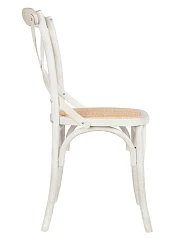 купить красивый Стул Cross Back White Brush в интернет-магазине