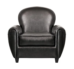 красивое Кожаное кресло черное Flog на заказ