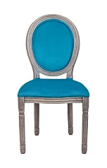 красивый Стул Volker Blue Velvet