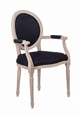 стильный Мягкий стул с подлокотниками Delo Arm Black
