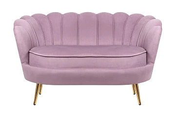 Дизайнерский двухместный диван Pearl Double Pink на заказ