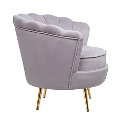 красивое Низкое кресло Pearl Grey