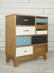 красивый Комод «Aquarelle Birch» 9 ящиков арт RE-18ETG/4