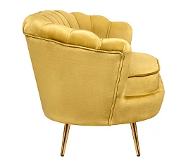 стильный Дизайнерский двухместный диван Pearl Double Yellow на заказ
