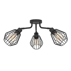 31531 Люстра TARBES, 3x60W(E27), сталь, черный на заказ в интернет-магазине