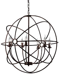 красивые Светильник Foucault'S Orb Crystal Nude D62