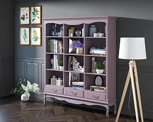 купить красивый Стеллаж Leontina Lavanda тройной арт GS27/3L