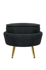 красивые Пуф Pearl Adorn Black на заказ