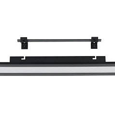 900822 Потолочный светильник SALOBRENA 1, 38W (LED), 4000K, 4700lm, L1195, B100, H45, алюминий, черный / пластик, белый в интерьере