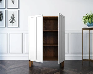 фото Шкаф-буфет "Andersen" малый арт AN18WH в интерьере