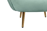 фото Мягкое кресло Benee Green в интерьере