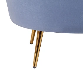 фото Низкое кресло ракушка Pearl Sky в интерьере