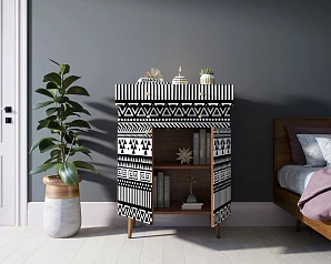 красивый Комод "Berber" большой принт 19 арт BB12/Print_19 на заказ